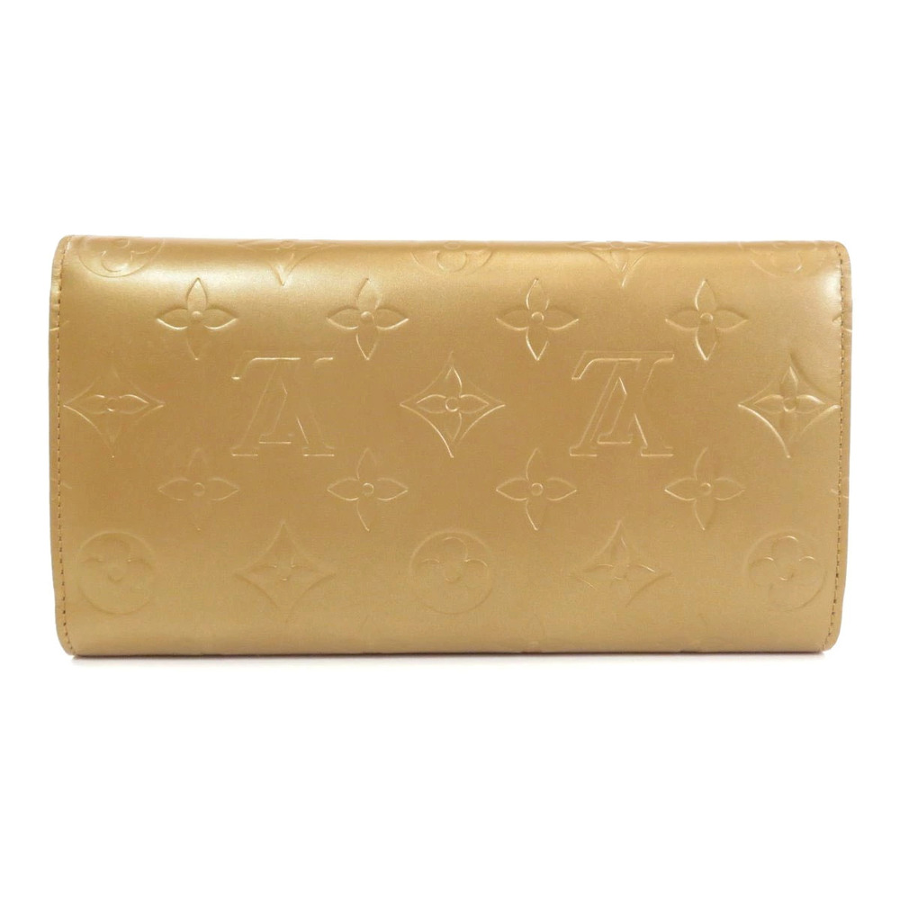 Louis Vuitton International Portefeuille Long Tresor Wallet Monogram Matte Brown